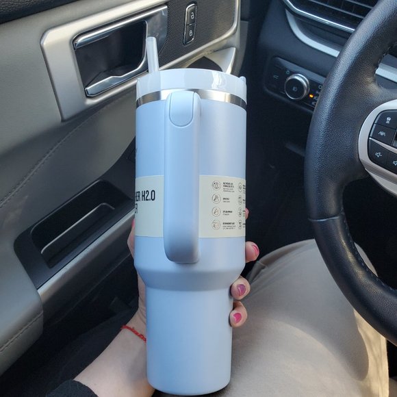 NWT New Release! STANLEY Quencher H2.0 Tumbler - Clean Slate Heather 40oz - Picture 2 of 7